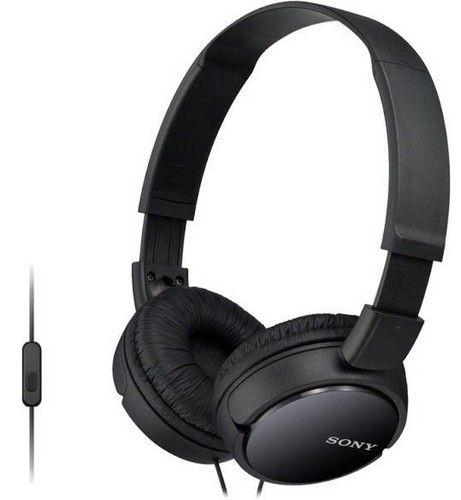 Sony  MDR-ZX110AP On-Ear Headphones - Black - Brand New