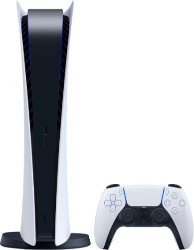 Sony PlayStation 5 Gaming Console (Digital Edition) 825GB in White