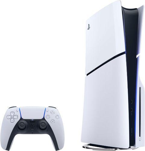 Sony PlayStation 5 Slim Gaming Console (Disc Edition) 1TB in White