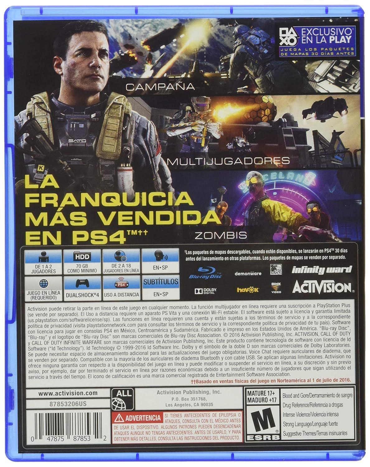 Sony PS4 Call Of Duty: Infinite Warfare