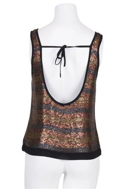 Sportsgirl Heavy Metal Sequin Top 8