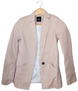 Sportsgirl Long Blazer 6 - Blush Pink