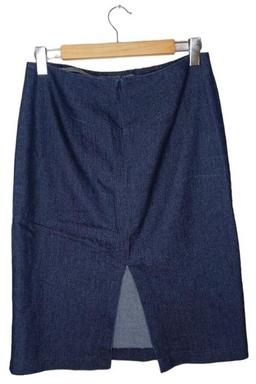 Sportsgirl Look Knee Length Skirt 8 - Denim