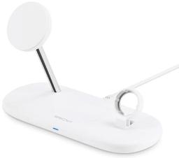 Sprout Qi2 Magnetic 3-in-1 Wireless Charger - White