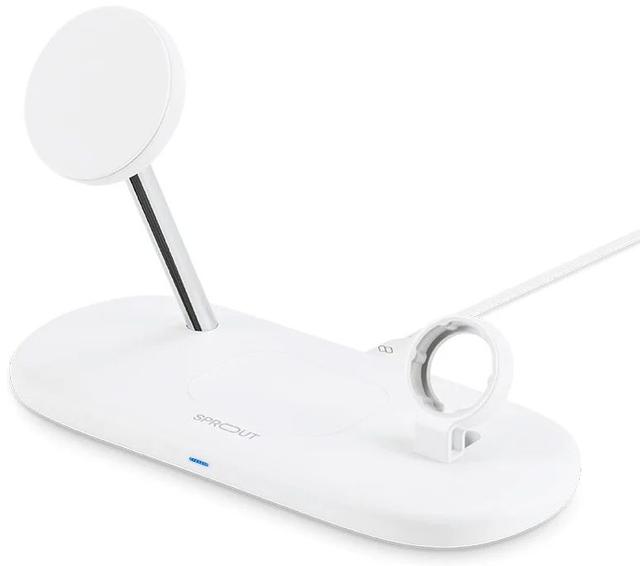 Sprout Qi2 Magnetic 3-in-1 Wireless Charger