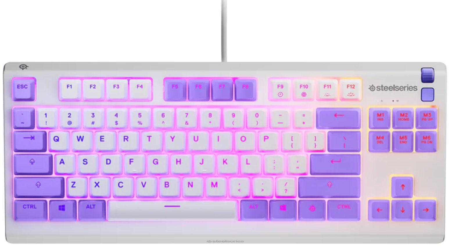 Refurbished SteelSeries Apex 3 TKL Wired RGB Lighting Gaming Keyboard - Reebelo Australia