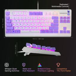 Refurbished SteelSeries Apex 3 TKL Wired RGB Lighting Gaming Keyboard - Reebelo Australia