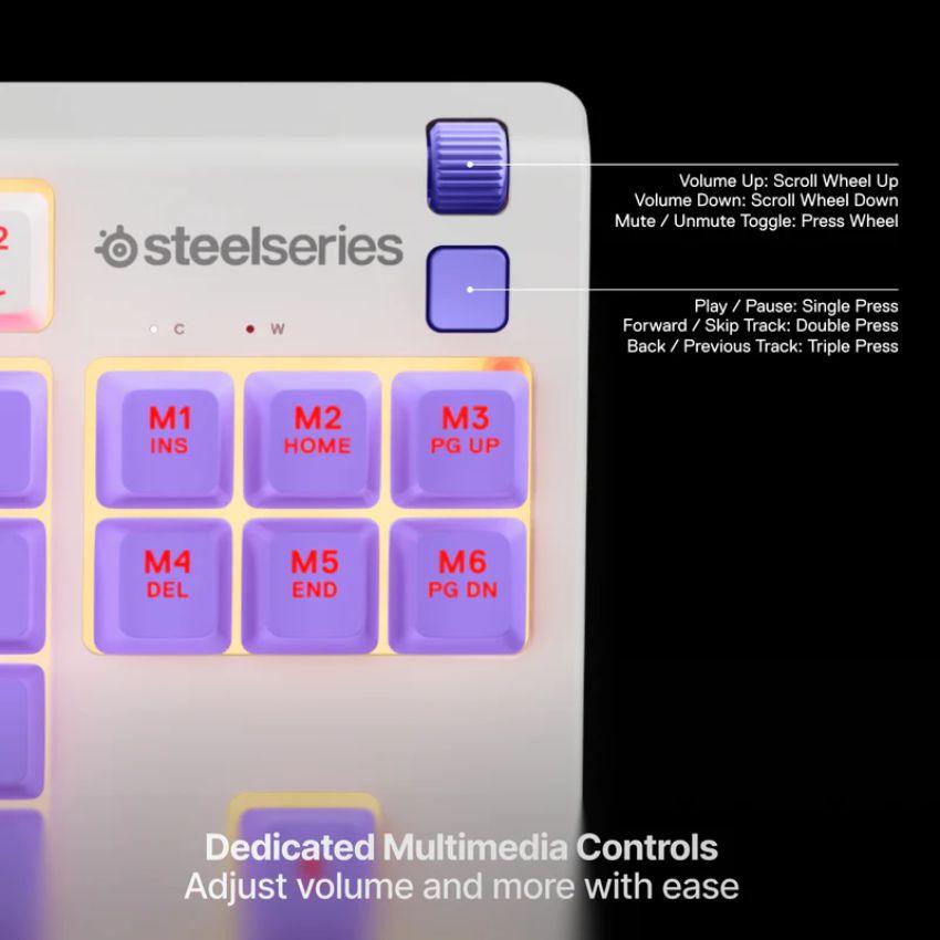 Refurbished SteelSeries Apex 3 TKL Wired RGB Lighting Gaming Keyboard - Reebelo Australia