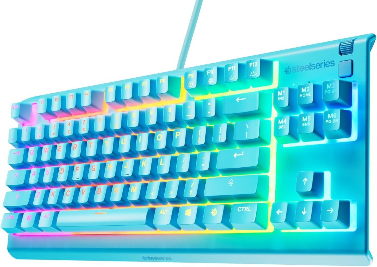 Refurbished SteelSeries Apex 3 TKL Wired RGB Lighting Gaming Keyboard - Reebelo Australia