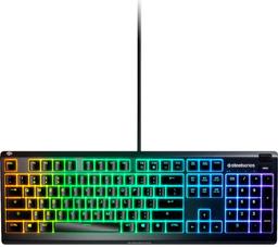 SteelSeries Apex 3 TKL Wired Gaming RGB Keyboard - Black