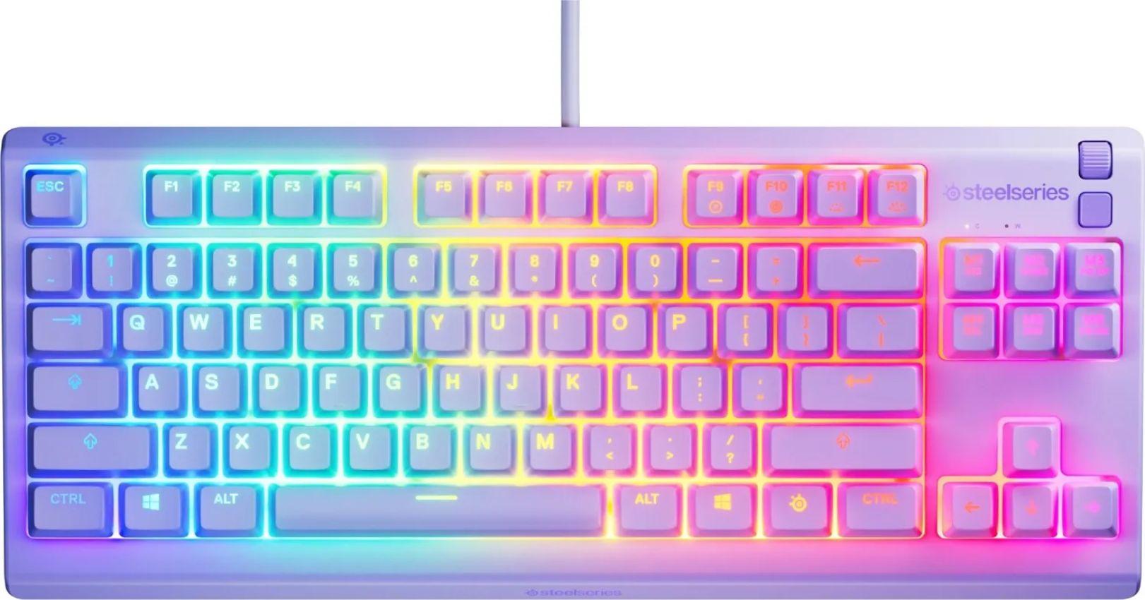 Refurbished SteelSeries Apex 3 TKL Wired RGB Lighting Gaming Keyboard - Reebelo Australia