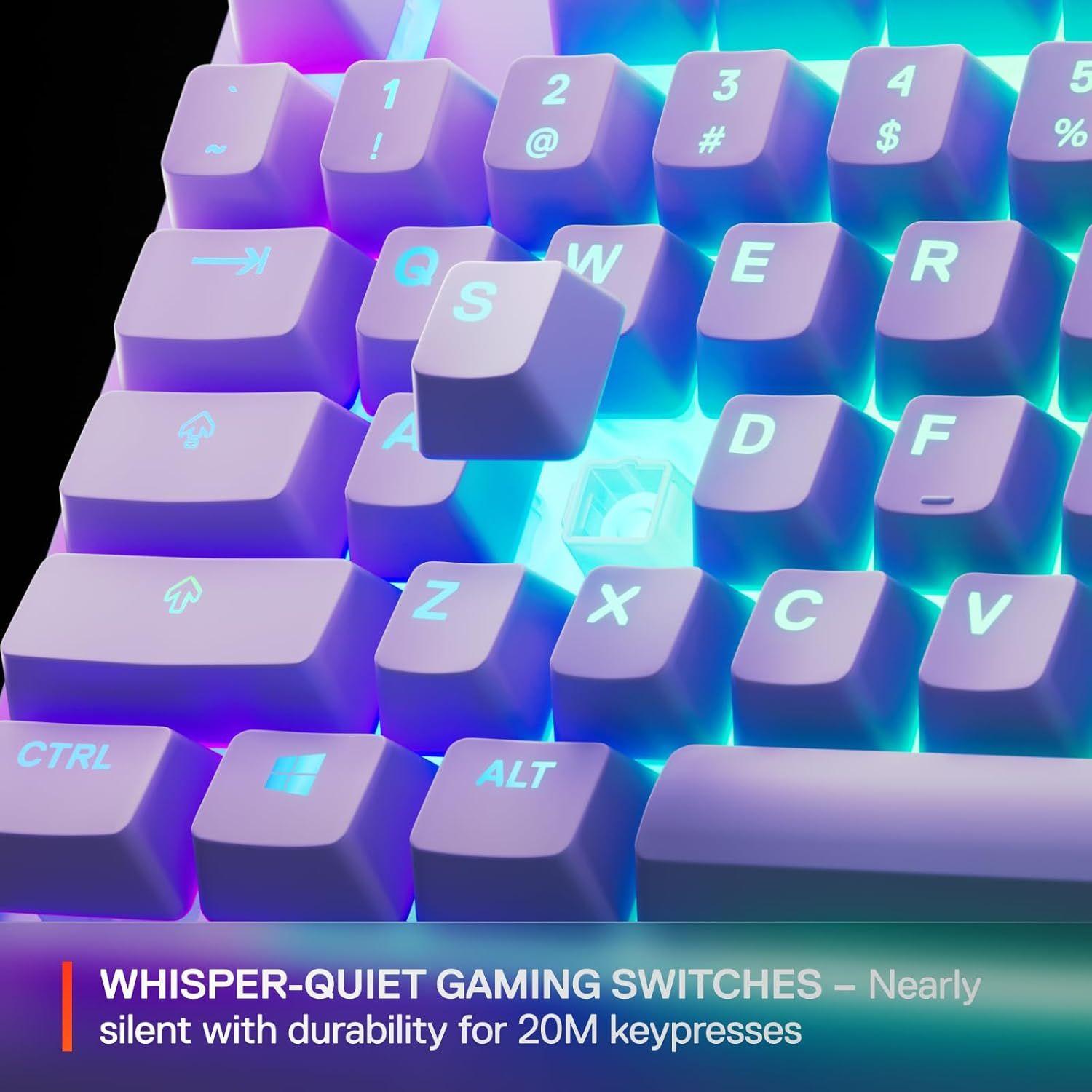 Refurbished SteelSeries Apex 3 TKL Wired RGB Lighting Gaming Keyboard - Reebelo Australia