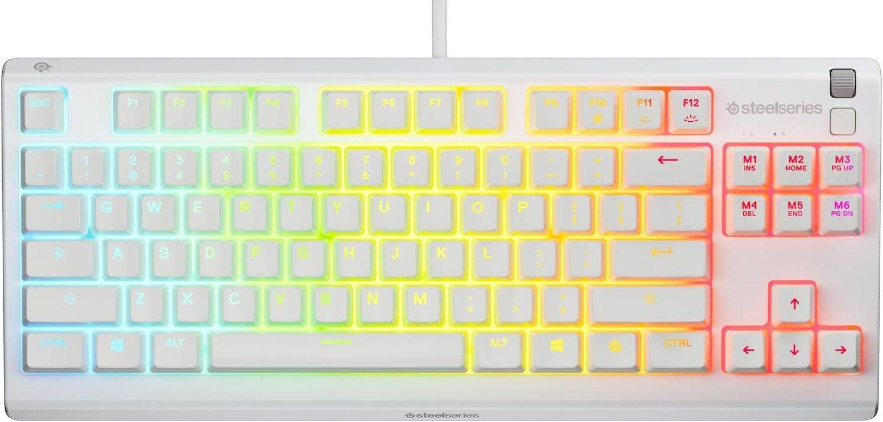 Refurbished SteelSeries Apex 3 TKL Wired RGB Lighting Gaming Keyboard - Reebelo Australia