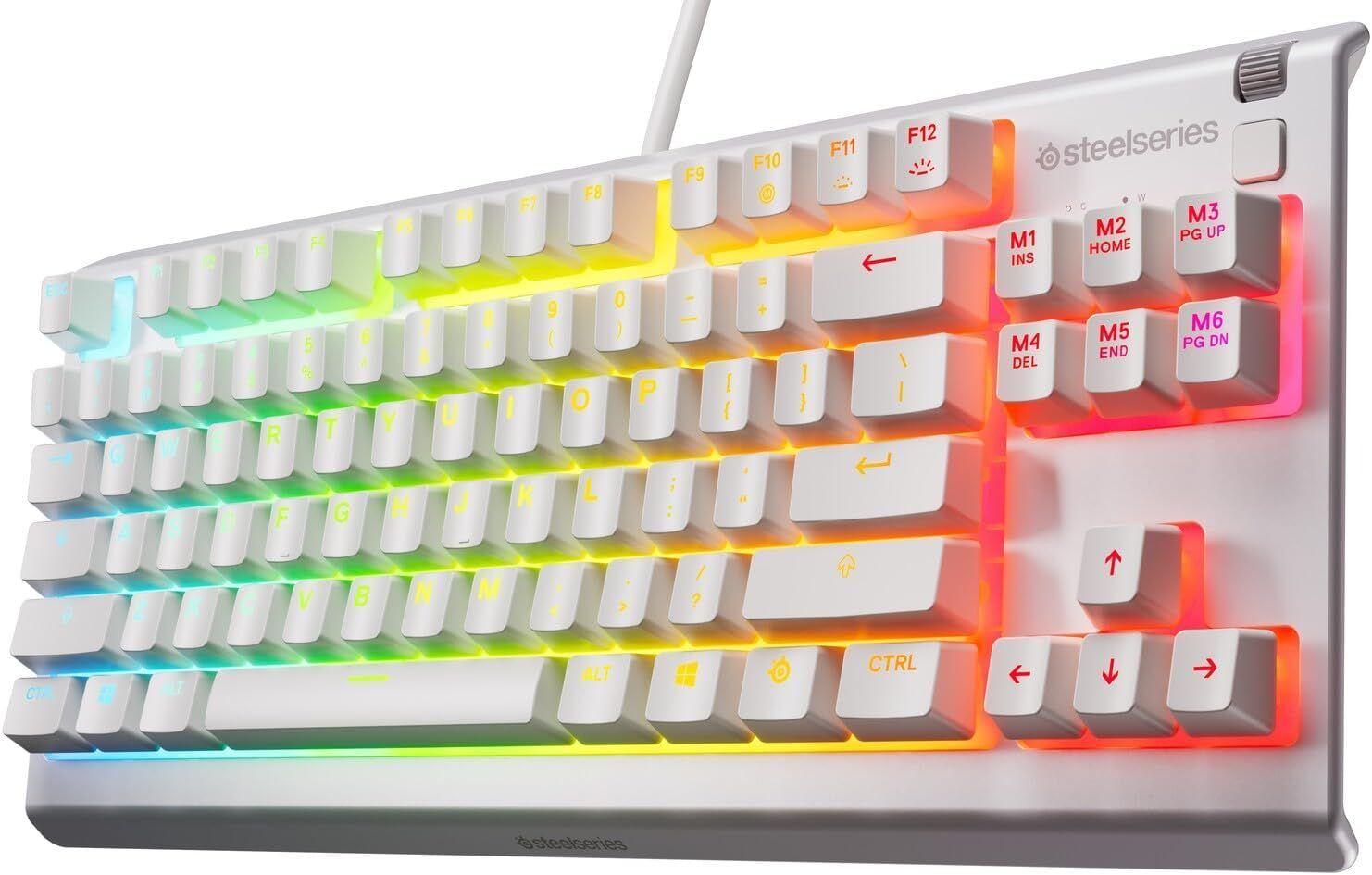 Refurbished SteelSeries Apex 3 TKL Wired RGB Lighting Gaming Keyboard - Reebelo Australia