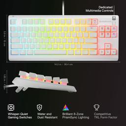 Refurbished SteelSeries Apex 3 TKL Wired RGB Lighting Gaming Keyboard - Reebelo Australia