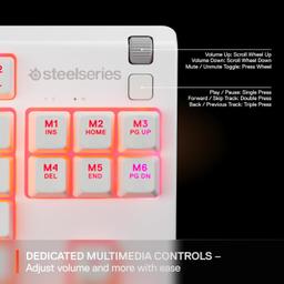 Refurbished SteelSeries Apex 3 TKL Wired RGB Lighting Gaming Keyboard - Reebelo Australia