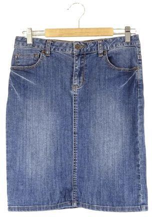 Sussan  Denim Skirt 8 - Blue - Excellent