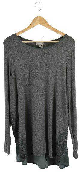 Sussan  Longsleeve Top L - Grey - Excellent