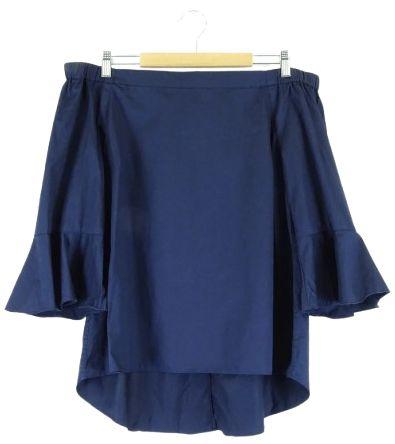 Sussan  Off-Shoulder Top 14 - Navy - Excellent