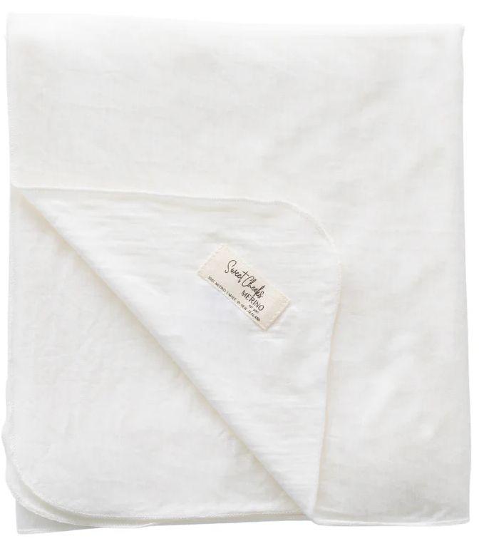 Sweet Cheeks Merino Baby Merino Wrap - Vanilla - One Size