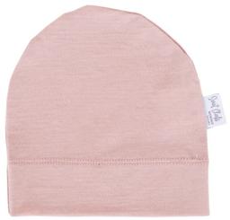 Sweet Cheeks Merino Kids Merino Beanie - Blush - 3-4 Years