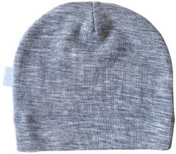 Sweet Cheeks Merino Kids Merino Beanie - Grey Marle - 5+ Years