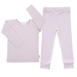 Sweet Cheeks Merino Organic Merino Pyjamas - Pink - 2-3 Years