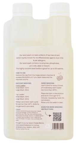 Sweet Cheeks Merino Wool Wash - Brand New - Multicolor