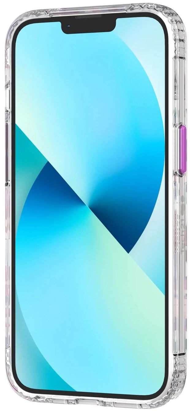 Tech21 EvoArt Phone Case for iPhone 13 - Purple Anemone