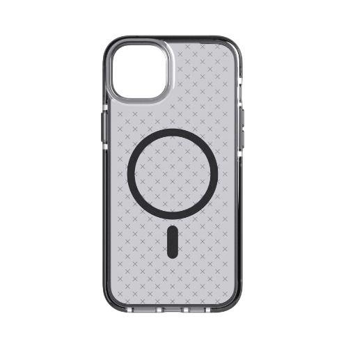 Tech21  Evo Check Phone Case for iPhone 14 (MagSafe) - Smokey Black - Brand New