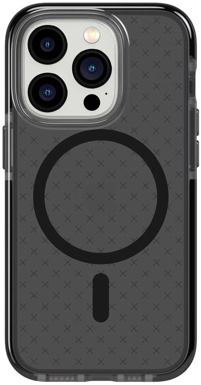 Tech21  Evo Check Phone Case for iPhone 14 Pro - Smokey/Black - Brand New