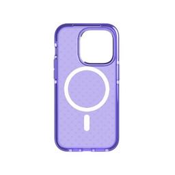 Tech21 EvoCheck Phone Case for iPhone 14 Pro (MagSafe) - Wondrous Purple