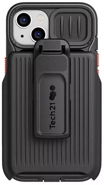 Tech21  EvoMax Phone Case with Holster for iPhone 13 - Black - Brand New