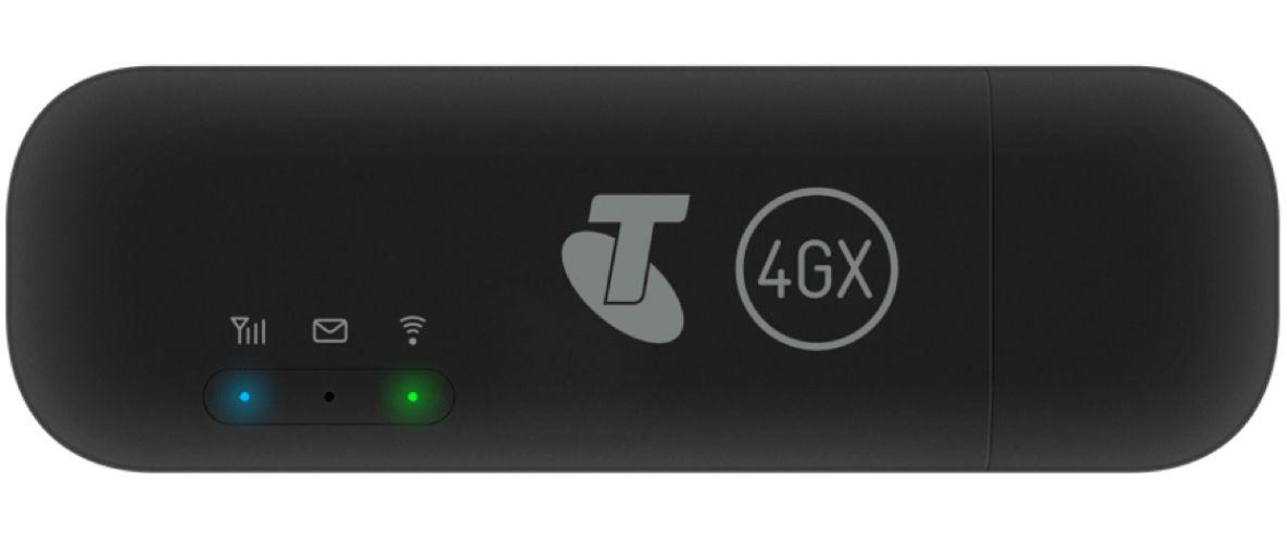 Telstra  4GX USB Modem - Black - Premium