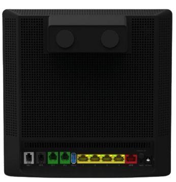 Telstra Gateway Pro Netgear V7610 Modem - Black