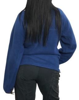 The North Face Full Zip Fleece Sweatshirt S - Blue