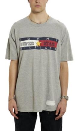 Tommy Hilfiger 'Super Star' Tee XL - Gray
