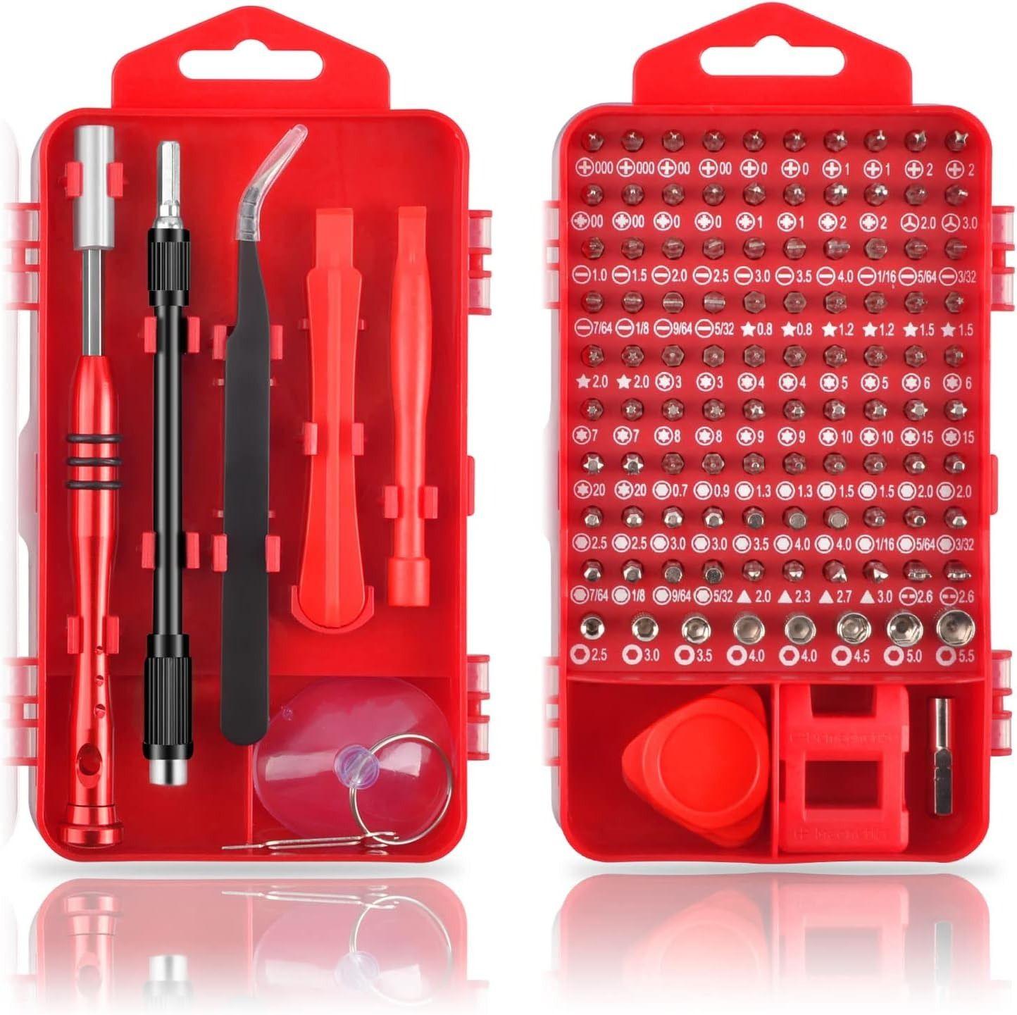 Topex  112Pcs Precision Screwdriver Set - Red - Brand New