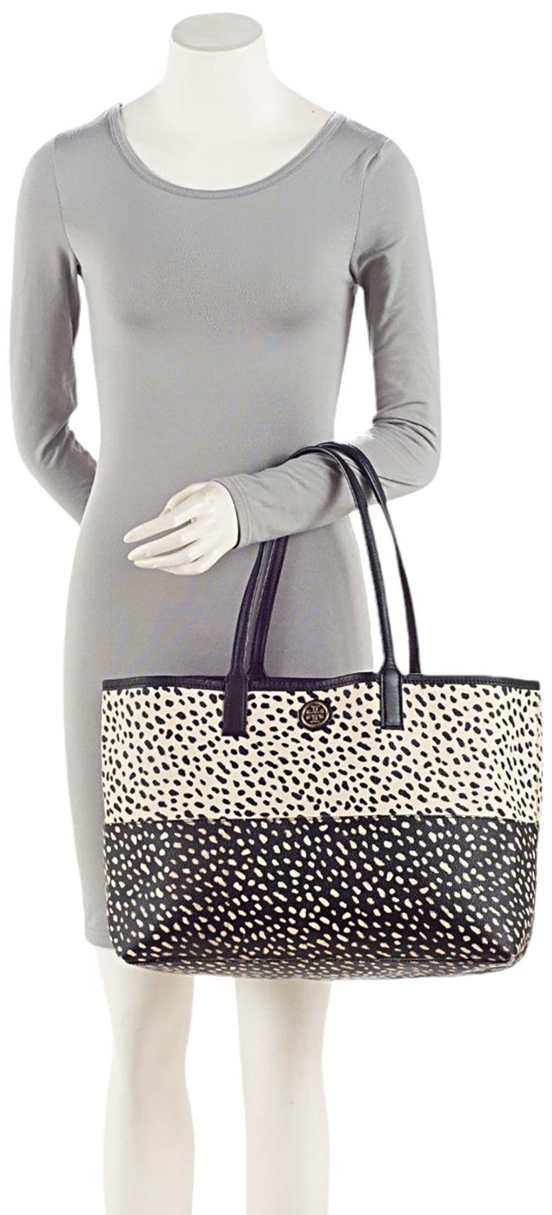 Tory Burch Leopard Kerrington Shopper Tote