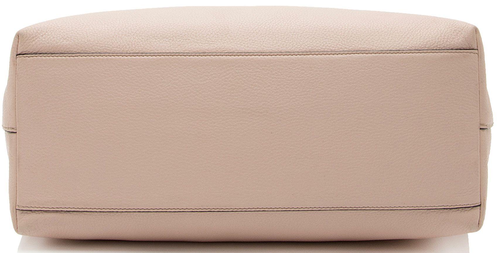 Tory Burch Pebbled Leather Chain Tote