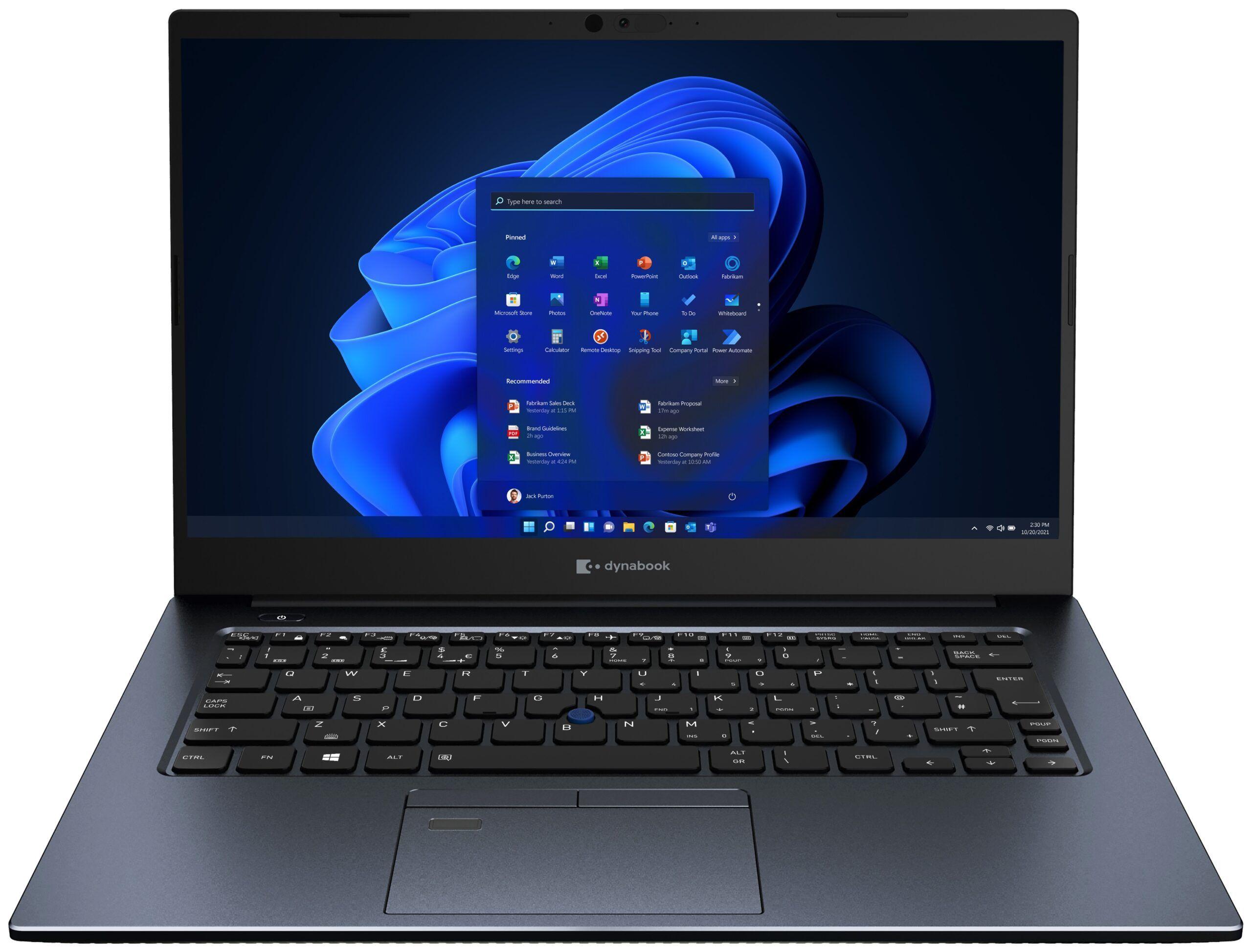 Toshiba Dynabook Portege X40-J Laptop 14" - Intel Core i5-1145G7 2.6GHz - 256GB - Mystic Blue - 16GB RAM - 14 Inch - Acceptable