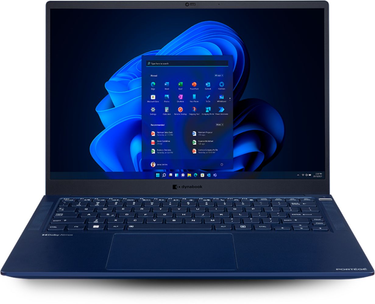Dynabook Portege X40L-K Laptop 14" - Tech Blue Metallic - Intel Core i7-1370P vPRO 1.9GHz - 32GB RAM - 512GB