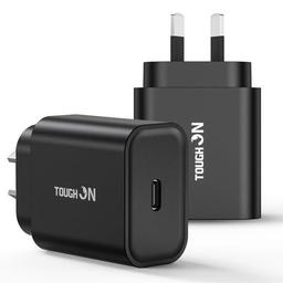 Tough On 30W USB C Fast Charge PD 3.0 Wall Charger - Black