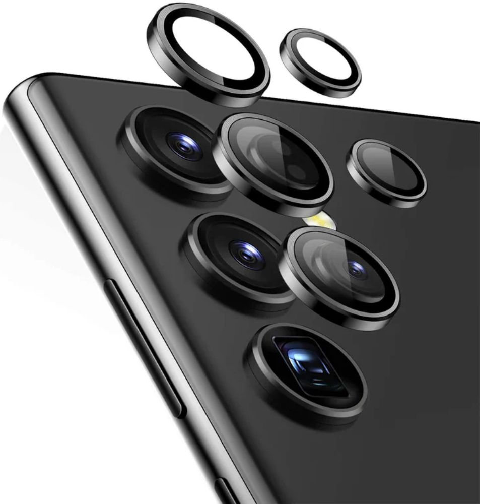 Tough On Camera Lens Protector for Galaxy S24 Ultra - Black