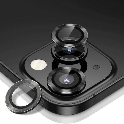 Tough On  Camera Lens Protector for iPhone 13 - Black - Brand New