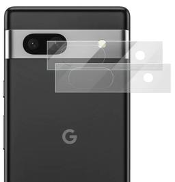Tough On Camera Protector Glass for Google Pixel 7a (2 Pack) - Clear