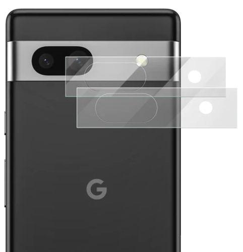 Tough On  Camera Protector Glass for Google Pixel 7a (2 Pack) - Clear - Brand New
