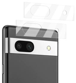 Tough On Camera Protector Glass for Google Pixel 7a (2 Pack) - Clear