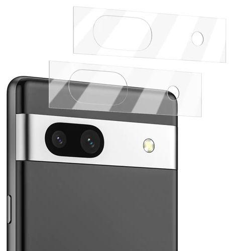 Tough On Camera Protector Glass for Google Pixel 7a (2 Pack) - Clear