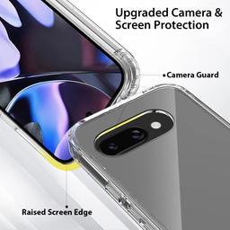 Tough On Clear Air Phone Case for Google Pixel 9a - Clear